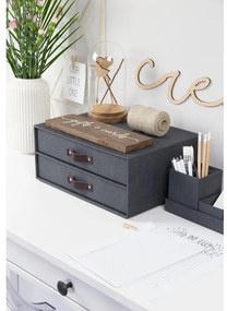 Kartónový organizér zásuvkový Birger Canvas Paper Laminate – Bigso