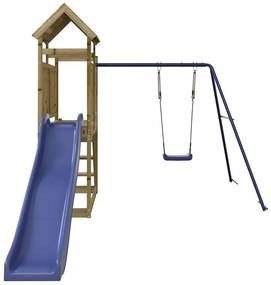 Vonkajšia súprava na hranie impregnovaná borovica