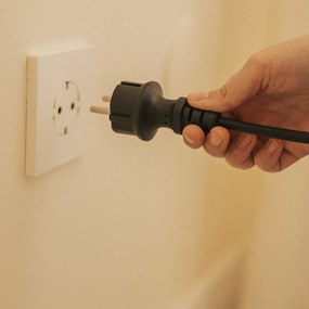 Čierne svetelné reťaze so zástrčkou a objímkou E27 5m IP54 - Arteixo