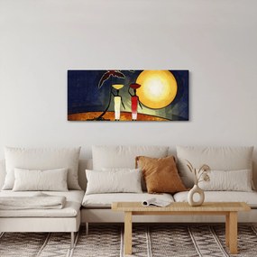 Obraz starovekej maľby (120x50 cm)