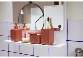 Oranžový dávkovač mydla z polyresínu 380 ml Tom Tailor T-Rounded – Wenko