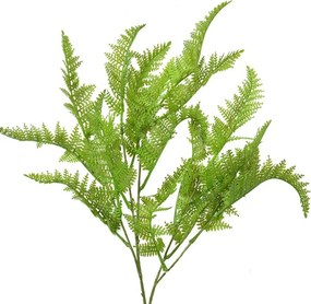 Zelená umelá previsnutá rastlina papradie - 8*4*75 cm