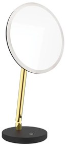 Deante ADI_Z812-LED Kúpeľňové nabíjateľné kozmetické zrkadlo SILIA LED/5V 5000mAh 2700-6500K IP44
