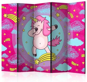 Artgeist Paraván - Dancing Unicorn II [Room Dividers]