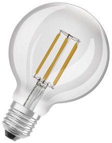 OSRAM LED Globe E27 G95 4W 840lm 3 000K číra