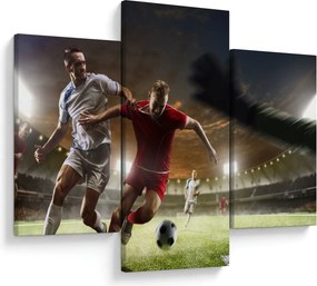 Obraz - Futbalisti v akcii (90x60 cm)