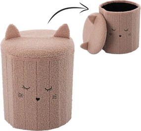 Taburetka BUBBY ružová PHO4236