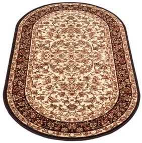 Koberec Agnella Standard Hermiona krémový ovál