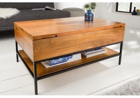 Konferenčný stôl 40300 80x55cm Drevo Mango  - Komfort-nábytok
