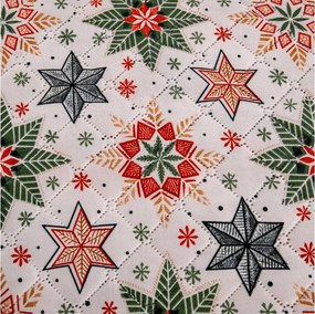 Prehoz na posteľ CHRISTMAS STAR, farebný Rozmer: 220 x 240 cm