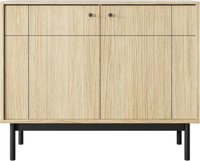 DVOJDVEROVÁ KOMODA SERENO DUB LINEA 104 cm