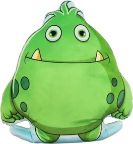 Detský dekoračný vankúš Příšerka, zelená%