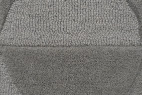Flair Rugs, Kusový koberec Moderno Gigi Grey, 120x170, šedá, chodba / predsieň