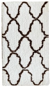 Koberec Shaggy ClaraMonte 0,8/1,5 PSP 21332 biela