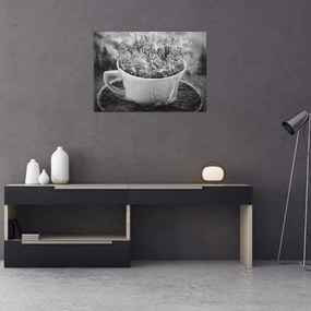 Obraz - Šálka prírody (70x50 cm)