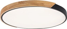 Rabalux 71418 - LED stropné svietidlo MAPLE2 42W/230V 3000/4000/6500K čierna/dub pr.61cm