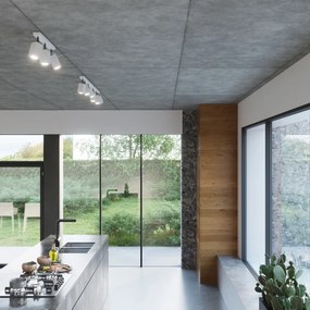 Bodové svietidlo Merida, 4x biele kovové tienidlo, (možnosť polohovania)