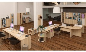 TEMPO ASISTENT 016 komoda na kolieskach, dubSonoma