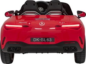 Elektrické autíčko Mercedes Benz AMG SL63 červené