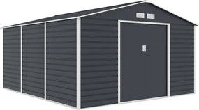 Záhradný domček G21 GAH 1300 - 340 x 382 cm, antracitový