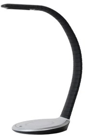 Lucide 18671/07/30 - LED stolná lampa ZOFT 1xLED/7W/230V čierna