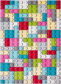 Koberec Agnella Funky Top Super Klocki Amarylis