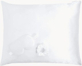 Hodvábna'súprava na spanie White L, 3 ks