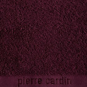 BAVLNENÝ UTERÁK PIERRE CARDIN EVI 70X140 CM BORDOVÁ