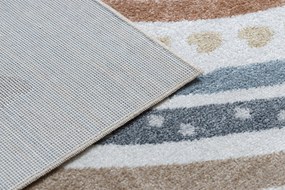 Koberec BONO 8302 Dúha, krémovo-hnedý