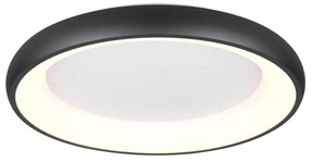 Čierne LED stmievateľné stropné svietidlo Cardona – Trio