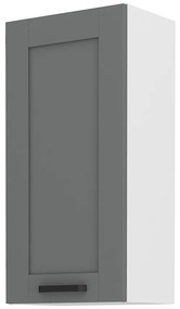 Horná kuchynská skrinka Lucid 45 G 90 1F (dustgrey + biela). Akcia -6%. Vlastná spoľahlivá doprava až k Vám domov. 1045556