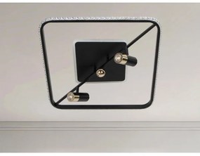 LED Stmievateľné stropné svietidlo LED/70W/230V 3000-6500K čierna + diaľkové ovládanie