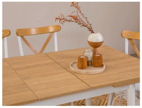 Jedálenský set Duvasa 25 (biela) (pre 4 osoby). Vlastná spoľahlivá doprava až k Vám domov. 1093810