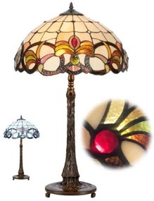 Vysoká lampa stolná Tiffany Slim kolekcia CASIOPEA Ø40*72