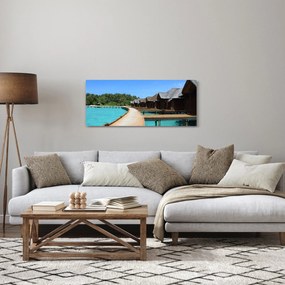 Obraz Maledivy (120x50 cm)