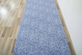 Kúpelňová penová rohož Softy-tex 912 modrá / granátová