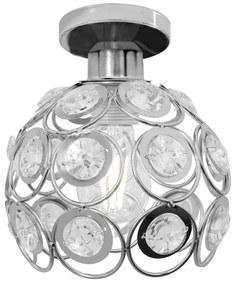 Toolight - Stropná lampa E27 60W APP204-1C, chróm, OSW-00400