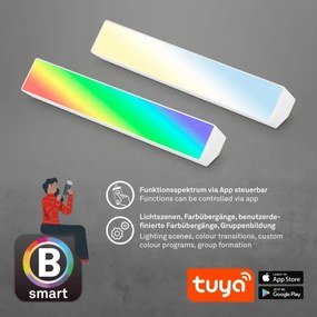 Brilo - LED RGBW Stmievateľná stolná lampa LED/9W/230V 3000-6500K Wi-Fi Tuya + DO