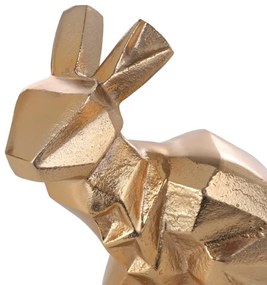 Eglo 427007 - Kovová dekorácia NOLALU 17,5x16 cm zajačik/zlatá