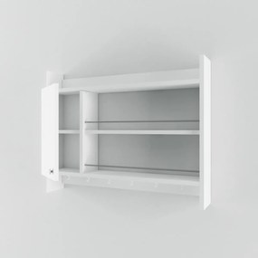 Kuchynská polica Knerr 85 cm biela