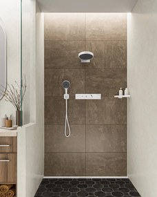 Hansgrohe Rainfinity, hlavová sprcha 250 1jet s pripojením na stenu, matná biela, HAN-26226700