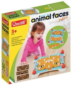 Quercetti - Skladáme puzzle so zvieracími tvárami