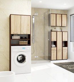 Kúpeľňová skrinka Fin I 30 cm venge/sonoma