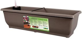 Kvetináč Samonav Torenie 50 cm/hnedá