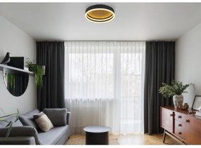 Globo 48460-24 - LED Stropné svietidlo HEDI LED/24W/230V pr. 30 cm čierna