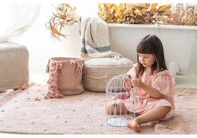 Látkový košík ø 30x30 cm Woody – Lorena Canals