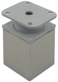 Nábytková noha DAKP-27 60mm hliník STAHL