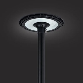 Brilagi-LED Vonkajšia pouličná lampa s 4 m stĺpom URBANSPARK LED/120W/230V čierna IP65
