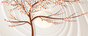 Obraz - Strom v nekonečne (120x50 cm)