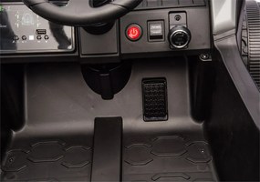 LEAN CARS Elektrické autíčko na batérie Kawasaki JS330 24V5Ah čierno-modré